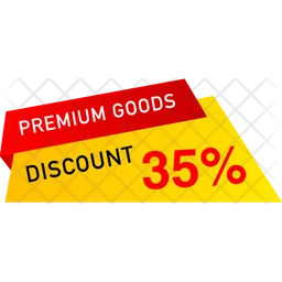 Premium Goods Discount  Icon