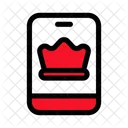 Phone Crown Premium Icon