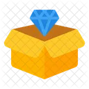 Diamond Jewelry Stone Icon