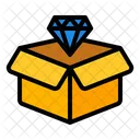 Diamond Jewelry Stone Icon