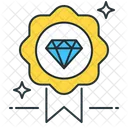 Premium Qualitat Lizenzgebuhren Diamant Symbol