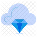 Premium Qualitat Cloud Server Cloud Symbol