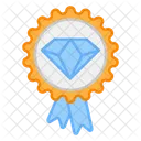 Premium Quality Badge Best Badge Diamond Badge Icon