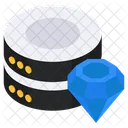 Premium Server Premium Database Premium Datacenter Icon