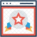 Premium Badge Star Icon