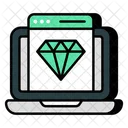 Premium Website Premium Webpage Online Diamond アイコン