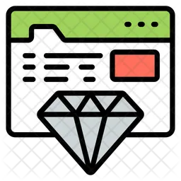 Premium website  Icon