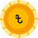 Taka Monnaie Bangladaise Symbole Taka Icône