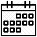 Prenotazione Calendario Data Icon