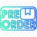 Pre Order Order Product Icon