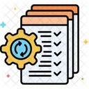 Preparacion Lista De Tareas Documento Icon