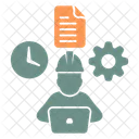 Prepared Engineer Construction Icon