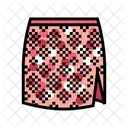 Preppy Sequin Skirt Icon