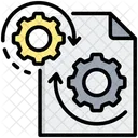Preprocessing Gear File Icon