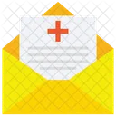 Prescricao Relatorio Medico Envelope Icon