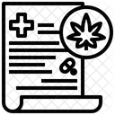 Prescrição de maconha  Ícone