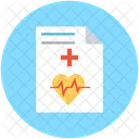 Prescripcion Ecg Informe Icono