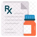 Medicina Receta Medico Icono