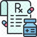Prescription Rx Pharmacy Icon