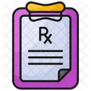 Prescription Medicine Medical Icon