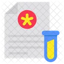 Prescription Medical Report Rx Icon