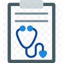 Prescription Medical Report Health Report Icon
