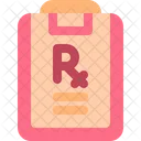 Prescription Pharmacy Medical Icon