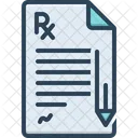 Prescription Pad Paper Icon