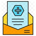 Prescription Document Medical Icon