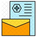Prescription Envelope Document Icon