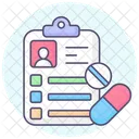 Prescription Form Doctor Icon