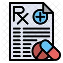 Prescription Medical Medicine Icon