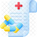 Prescription Medical Medicine Icon