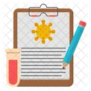 Prescription Medical Report Rx Icon