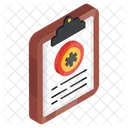 Prescription Medical Report Rx Icon