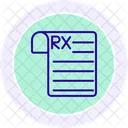 Prescription Medicine Healthcare Icon
