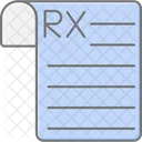 Prescription Medicine Healthcare Icon