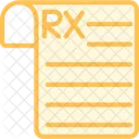 Prescription Medicine Healthcare Icon