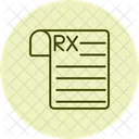 Prescription Medicine Healthcare Icon