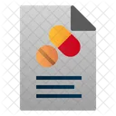 Prescription File Paper Icon