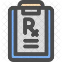 Prescription Pharmacy Medical Icon