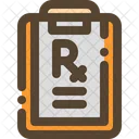 Prescription Pharmacy Medical Icon