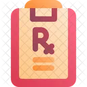 Prescription Pharmacy Medical Icon