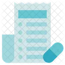 Pharmacy Prescription Medical Icon