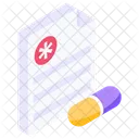 Patient Card Prescription Rx Icon