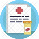Pharmacy Prescription Medicine Icon