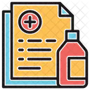 Prescription Medical Report Medicine Prescription Icône