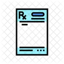 Prescription Doctor Paper Icon