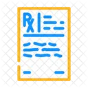 Prescription Doctor Paper Icon