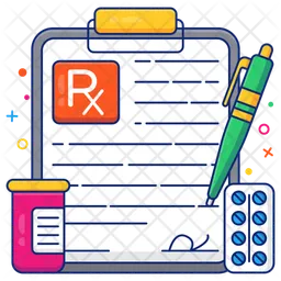 Prescription Writing  Icon